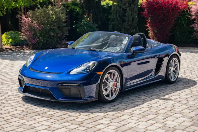 6k-Mile 2021 Porsche 718 Spyder 6-Speed